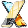 Толстый противоударный силиконовый прозрачный чехол для телефона для Xiaomi Poco M5 4G M4 5G M4 Pro 4G X5 X5 Pro X4 Pro 5G Защитный чехол задняя крышка