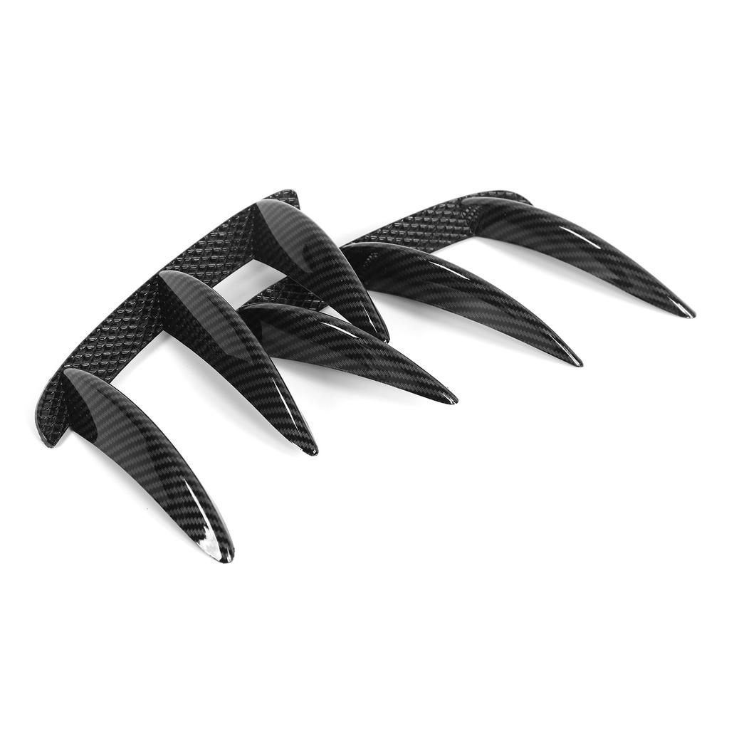 Rear Bumper Lip Splitter Canards Vents Replacement for Mercedes Benz W176 A200 A250 A260 A45 AMG