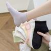 Antibacterial Pure Cotton Socks, Women's Summer Thin Short Socks, Mesh Breathable Women's Short Socks, Sports Anti-ball Boat Socks
