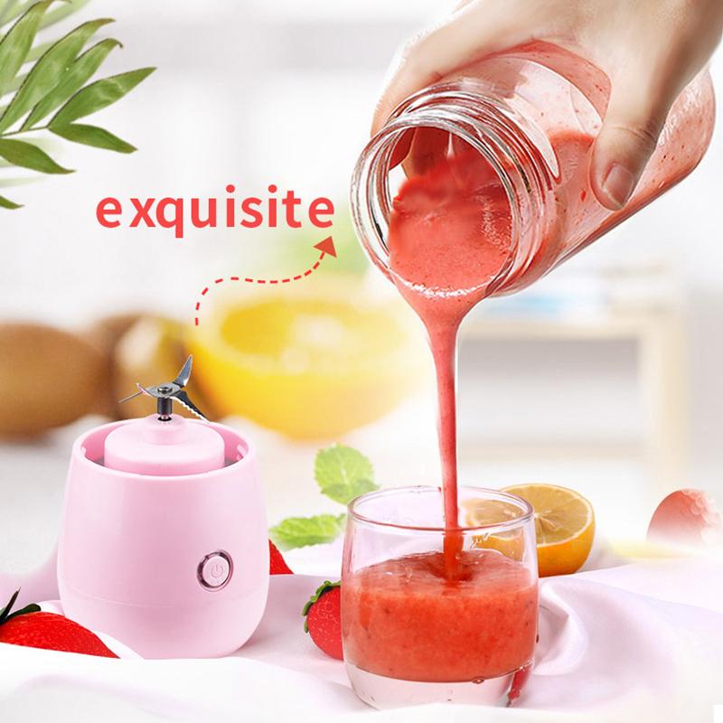 Mini Portable Juicers USB Electric Mixer Fruit Smoothie Blender Machine Food Processor Maker Juice Extractor