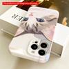 Blue-Eyed Tabby Cat Watercolor Art Phone Case All inclusive film hard phone case, compatible with iPhone 18 Pro Max 17 16 15 14 13 12 11