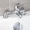 Bathtub Faucets Toilet and Cold Basin Faucet Triple Shower Set Shower Faucet Bathroom Faucets Wall Mounted Deck Mounted