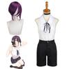 Anime Chainsaw Man Reze Cosplay Costume Shirt Shorts Bomb Wig Carnival Clothes Halloween Party Uniform Suit