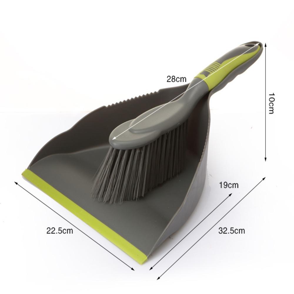 Пластиковая метла для стола, маленький совок и щетка, набор, новая метла, совок для пола/столов/клеток для животных
