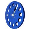 1 4 7 Inch Empty Tape Reel Aluminum Alloy 11 Hole Universal Opening Machine Part Recording Takeup Reel Blue