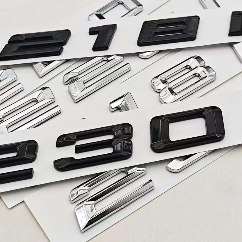 3D ABS Car Styling Logo 230i 220i 218i 225i Badge Sticker Rear Trunk Emblem For BMW 2 Series 230i 220i 218i 225i Accessories