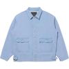 Levis Solid Color Button Down Long Sleeve Denim Jacket Men Jackets Light-Blue A7150-0000