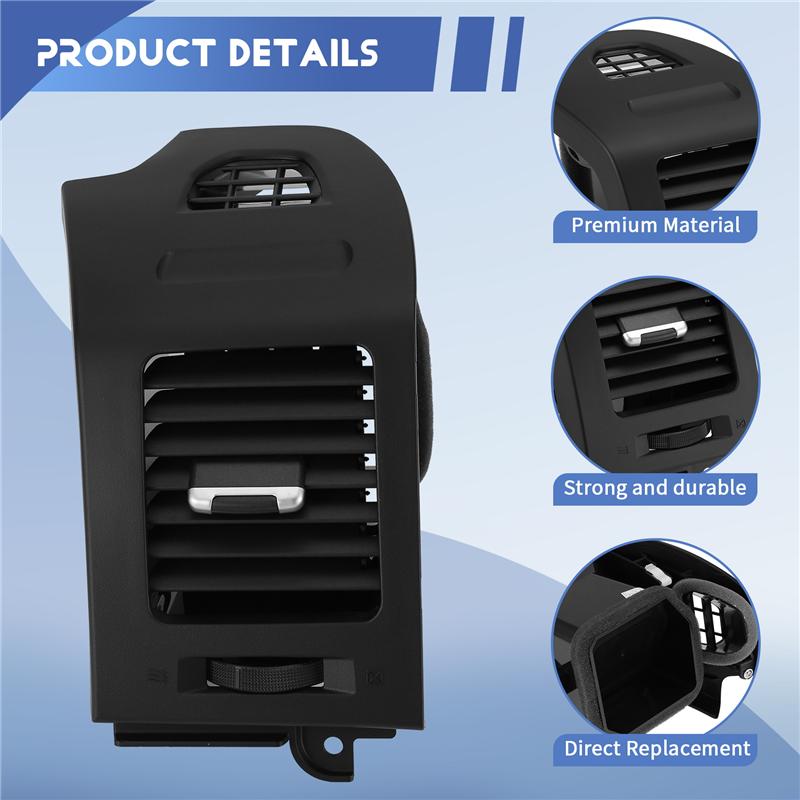 Сборка вентиляционного отверстия кондиционера на приборной панели автомобиля Для Mitsubishi Pajero V83 V87 V88 V93 V97 2007- LHD-A87Q