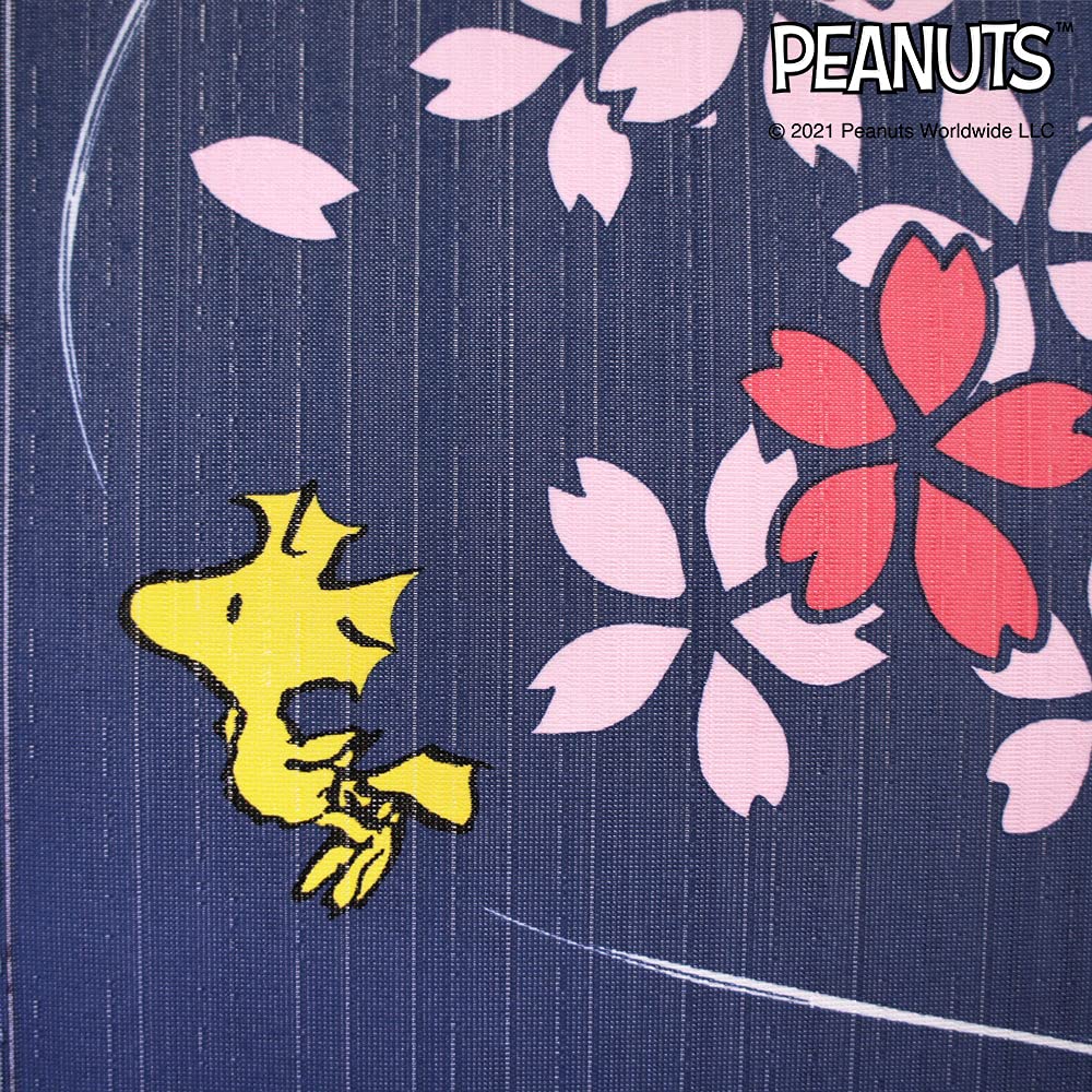 Noren Kobo Snoopy Goods Noren Noren Разделитель комнат Занавеска Cherry Blossom Blooming SNOOPY PEANUTS Ширина 85 см Длина 150 см 11410