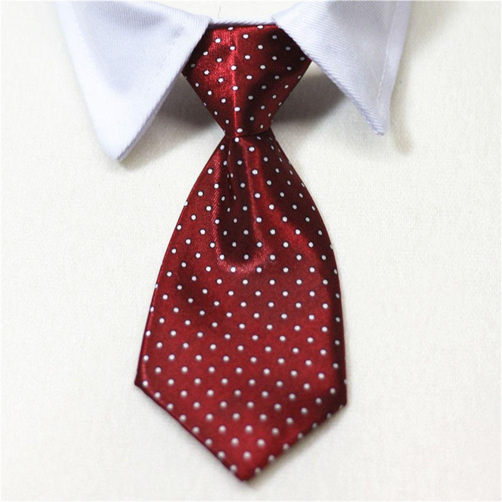 Cute Cotton Pet Accessories Dog Necktie Dog Suit Tuxedo Bow Ties Cat Formal Tie