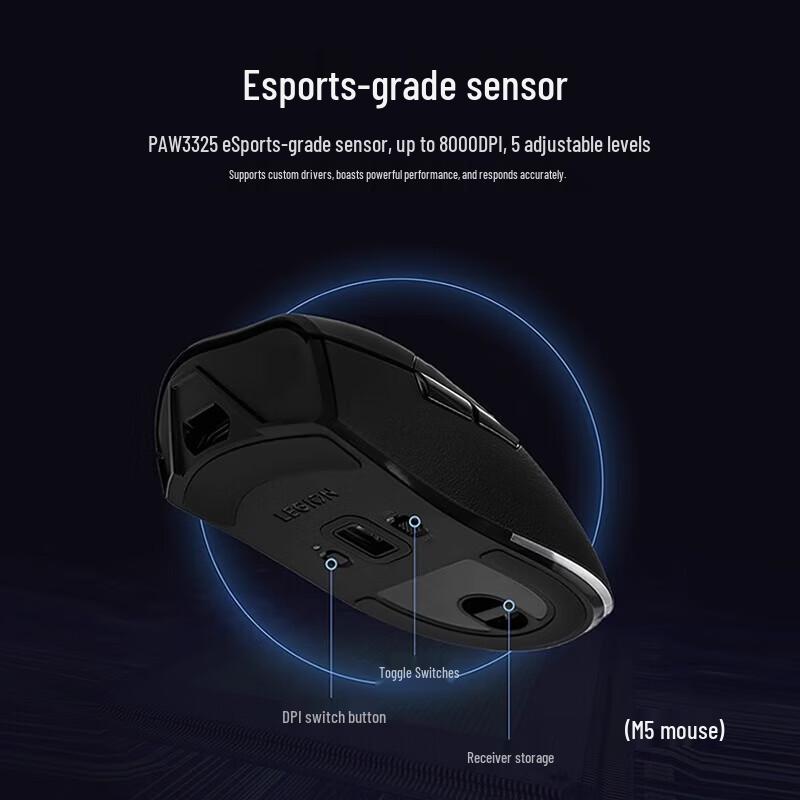 Lenovo Проводная игровая мышь Legion M5