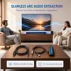 5.1 Digital Audio Digital Audio Converter Optical Output ARC Sound Adapter  Amplifier