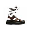 Dr. Martens Simple Casual Natural Leather Fashion Sandals Men Sandals Brown 24816201