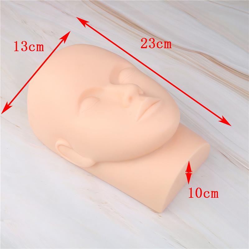 3D Microblading Перманентный макияж бровей Практика человеческого лица Татуировка кожи губ