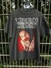 Мэрилин Мэнсон Smells Like Children Футболка унисекс черная Репринт WA3399 Футболка унисекс