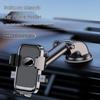 Универсальный автомобильный держатель для телефона с присоской и креплением на вентиляционное отверстие, 360° вращающаяся подставка для навигации