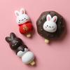Bunny Magnetic Fridge Sticker Creative DIY Resin Cartoon Cute Personality Design 3D Home Decorations Ornaments Various Styles
