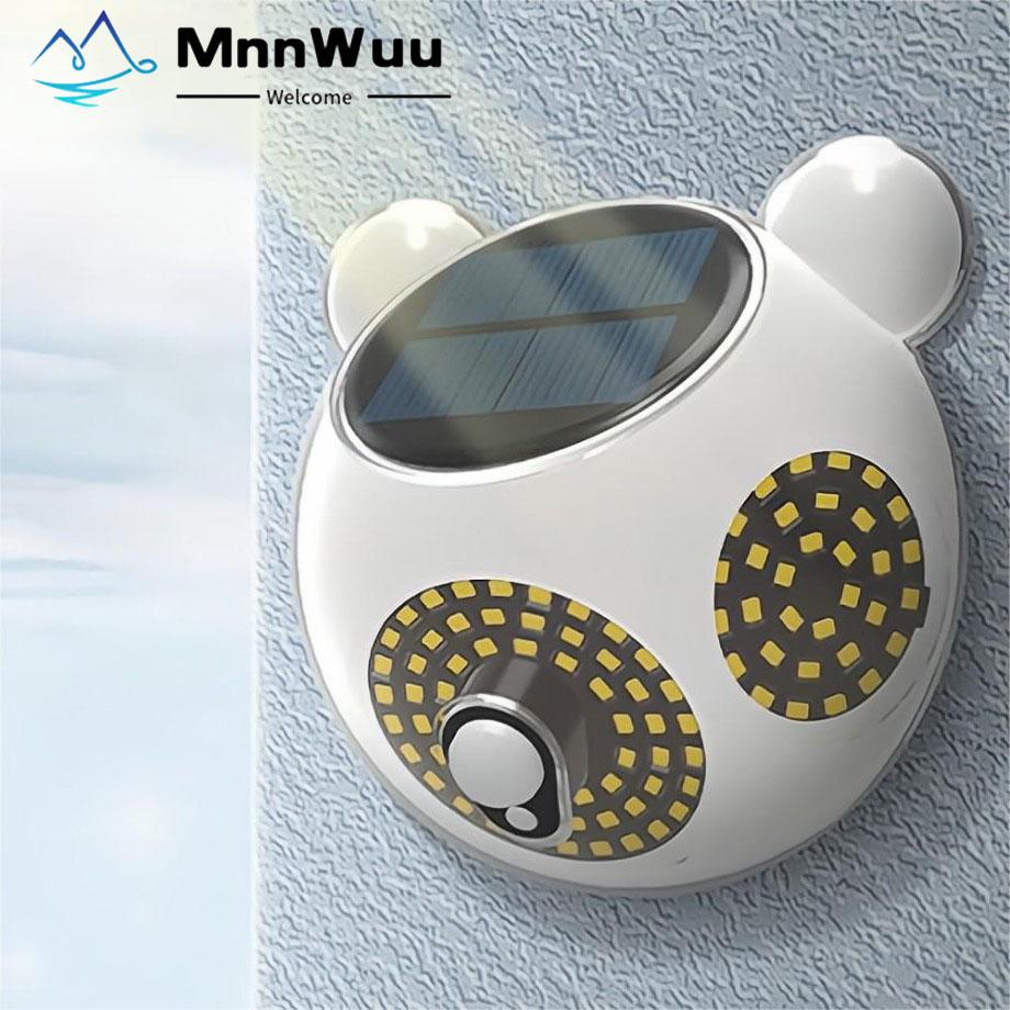 Индукционный настенный светильник, 124 светодиода, солнечный датчик света, уличный водонепроницаемый PIR-сенсор движения, настенный светильник, поддержка магнитного наружного освещения