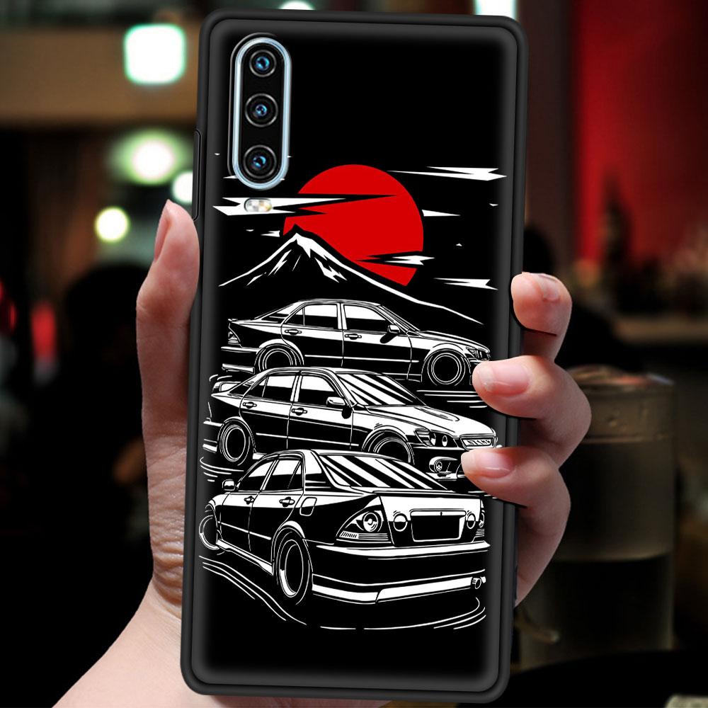 Япония JDM спортивные автомобили мужской чехол для телефона для Huawei P30 Lite P50 Pro P20 P40 Lite EP Smart Z 2021 Y6 Y7 Y9 2019 Y6p Y9s чехол