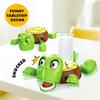 3D Quirky Turtle Coaster Panicked Turtle Insulated Coaster Ornament Stress Relieve Funny Cup Holder Bugsy Doll Mug Base Decor