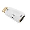For  Male to VGA 15 Pin Female Adapter Audio Cable Converter FHD 1080P 720P 480P For PC Laptop TV Box Projector