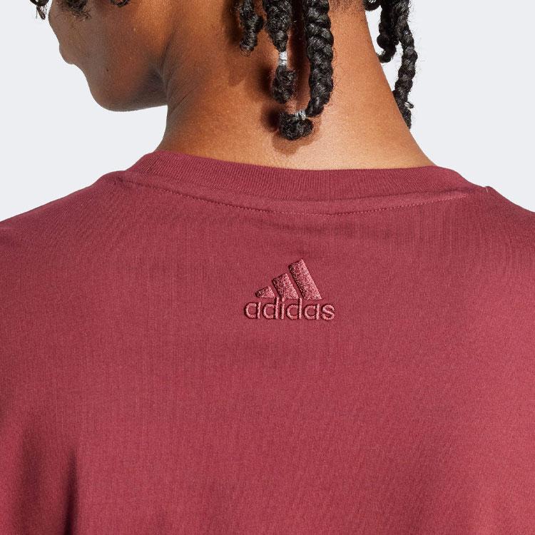 adidas Базовая футболка с принтом логотипа и круглым вырезом IS1301