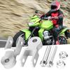 2pcs Motorcycle Damping Device Shock Absorbers Heightening Pad for Chassis 5cm (With Screw)