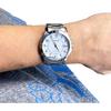 Casio Простые Атмосферные Водонепроницаемые Кварцевые Часы на Стальном Браслете из Нержавеющей Стали Мужские часы Белые MTP-V004D-7B