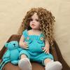 55 см Reborn Baby Princess, мягкие силиконовые куклы всего тела, гибкие, мягкие на ощупь, вьющиеся волосы, модная кукла для девочек, подарочная игрушка