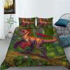 Dinosaur Series Polyester Bedding Two Or Three-Piece 3D Digital Printing