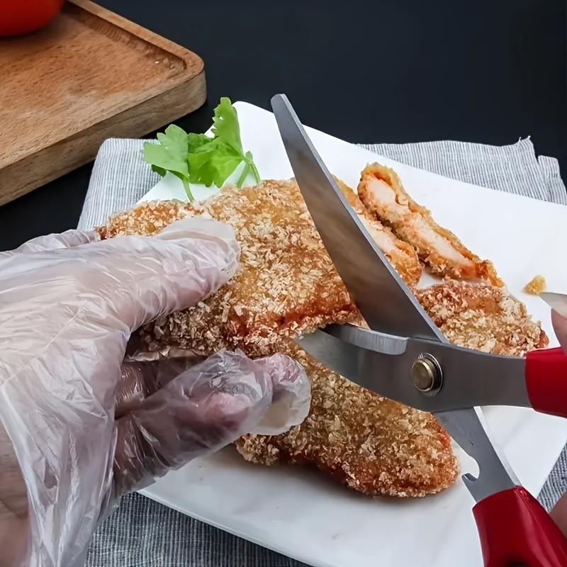 Ножницы для гриля из нержавеющей стали, многофункциональные ножницы для барбекю, ножницы для овощей, мяса, кухонный гаджет, идеальный для кемпинга и барбекю