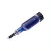 Chainsaw Guide Bar Grease Gun Hand Push Oiler Transparent Lubrication Pen for Chain Saw Nose Plate Maintenance Hand Tools