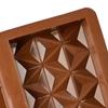 Silicone Chocolate Mold Deep Bar Thick Praline Sweets Cake Mold for Chocolates Resin Crafts DIY Soaps Candles Jellies Ice Cubes