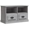 VidaXL TV Cabinet Sonoma Grey 80x35x50 Cm Engineered Wood 816286