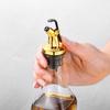 Set of 4 Leak proof Oil Bottle Stopper Liquor Dispenser Plastic Material Wine Pourer Lock Plug Cap Wine Bottle Pourer