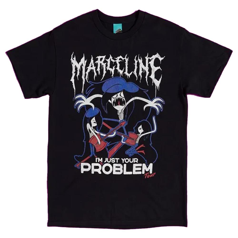 Adventure Time Unisex Adult Just Your Problem Tour Marceline T-Shirt