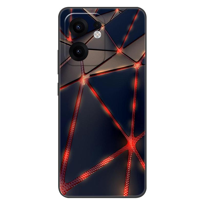 For OPPO Reno13 F Case 13F Flowers Silicone Soft TPU Back Cover For OPPO Reno 13F 5G Case CPH2699 Coque Shockproof Fundas