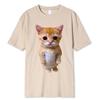 El Gato Meme Sad Crying Cat Munchkin Kitty Meme Модная футболка с рисунком унисекс, модные футболки с короткими рукавами, уличная одежда большого размера