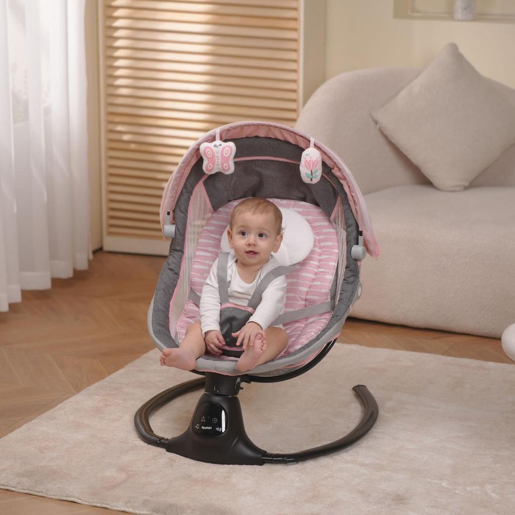 Multifunctional Electric Baby Rocker Cradle: Soothing Chair for Newborns