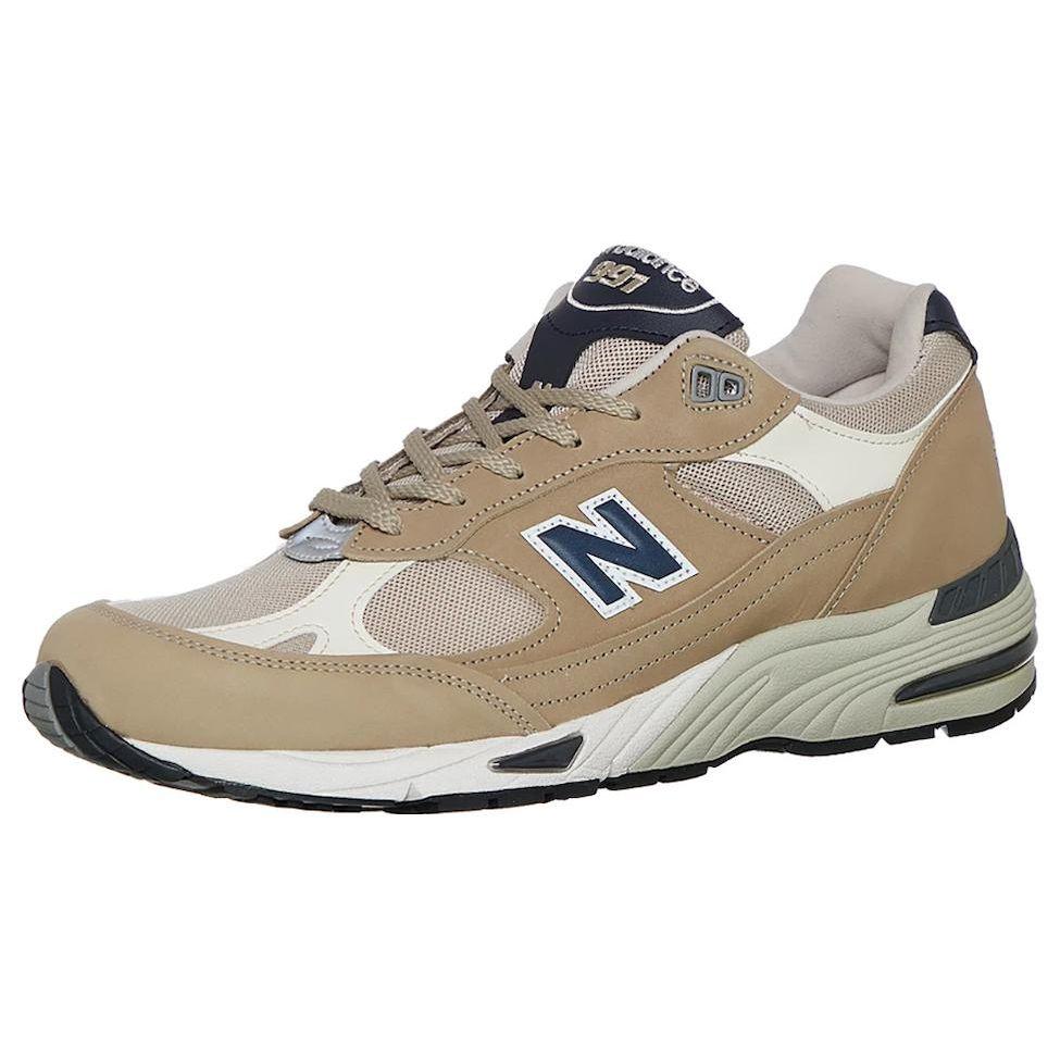 New Balance Мужские кроссовки 991 Made in England Elm Brown Rice M991BTN
