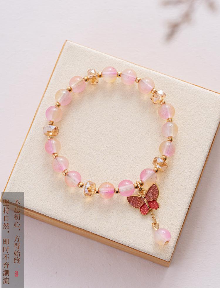 10 мм керамические украшения конфетного цвета полный браслет из бусин эластичный браслет в старинном стиле