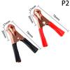 2 шт. 30/50A 80 мм Крокодил Автомобильный Фургон Аккумулятор Тестовый Провод Зажимы Крокодил Электрический Перемычка Кабель Зажим Красный+Черный