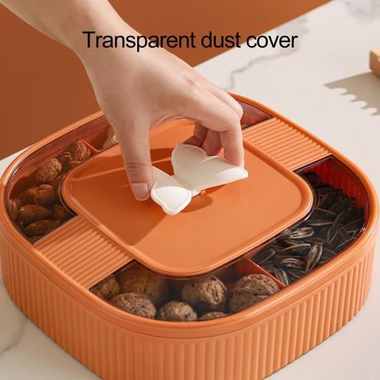 Поднос для хранения закусок Легкий роскошный Отделение Многофункциональный Пищевой Уникальный Фруктовый