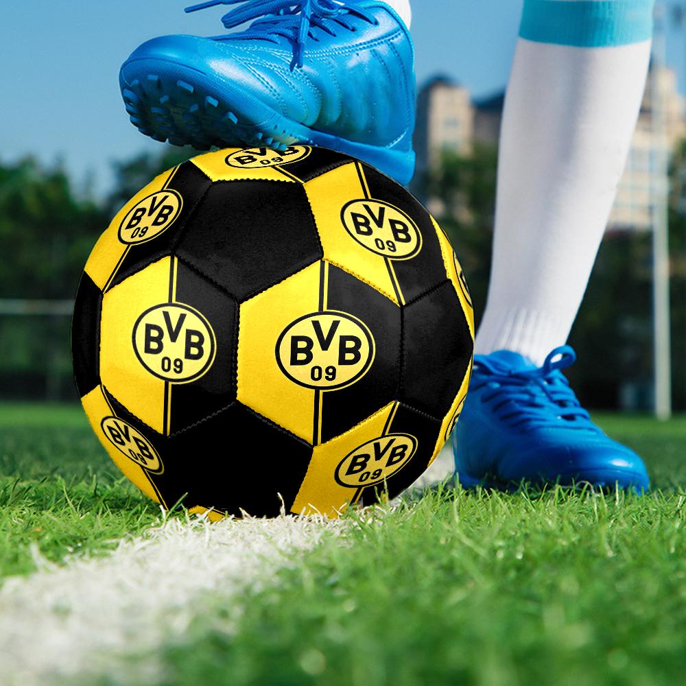 BVB Theme Size 5 Soccer Ball, Suitable for Both Indoor and Outdoor Matches, a Gift Suitable for Everyone.
