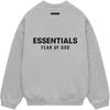 Fear of God Мужские топы Essentials Fleece Crewneck II Light Heather Grey 192HO246268F