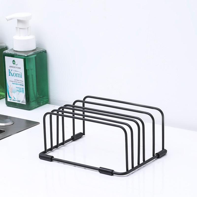 2 шт. Органайзер-подставка для разделочных досок с 5 слотами, кухонная железная подставка, подставка для крышек кастрюль, противней, кухонной утвари