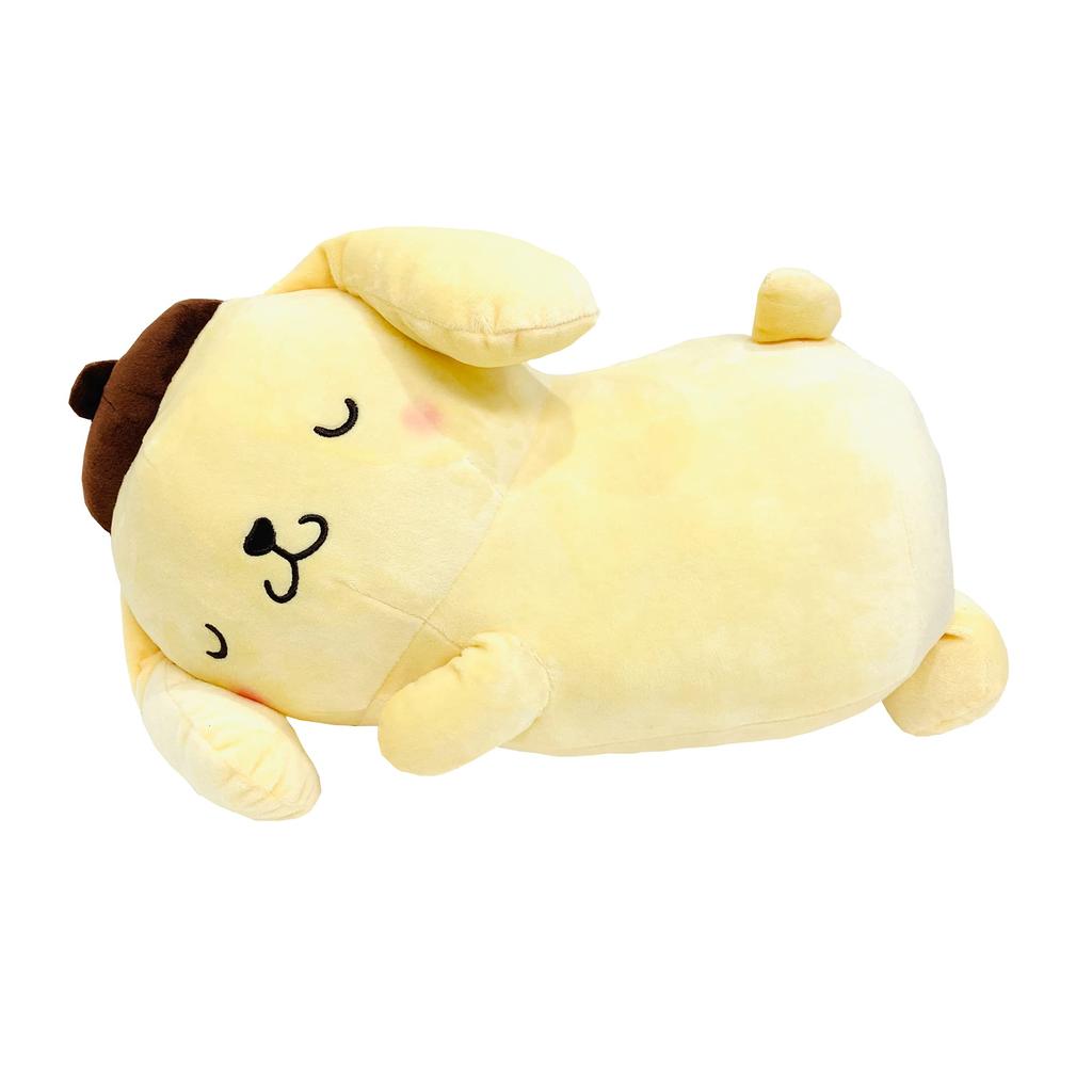 MORIPiLO Pompompurin Тело Sanrio Подушка для сна Микро Большая Плюшевая от Morishita Makura Подушка, Персонажи, (M), приблизительно. 45см, Ткань, приятная к коже,