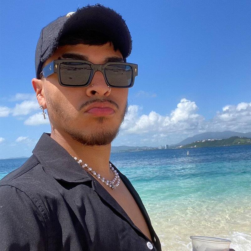 Small Square Sunglasses Women Men Travel Luxury Male Shades Female Uv400 Brand Retro Designer