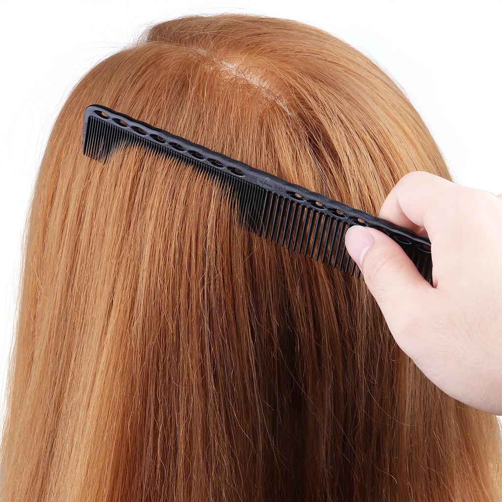 monja 1 шт. расческа для парикмахерских, двойная свободная тонкая зубная щетка, антистатическая путаница, гладкая, профессиональная, для салона, дома, инструмент для укладки «сделай сам», 4 цвета