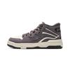 Li Ning Wave MID FLEECE Термоустойчивые Нескользящие Средние Кеды для Скейтборда Унисекс Серые AGCV381-2